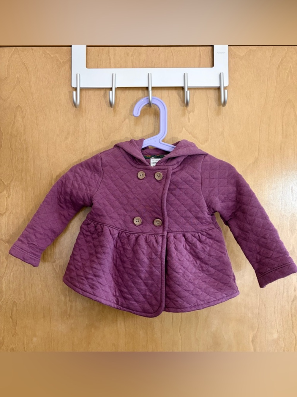 Carter's Purple Quilted Jacket
